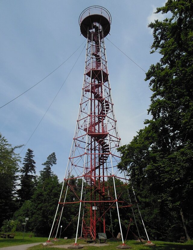 Bild Aussichtsturm Büchenbronn früher