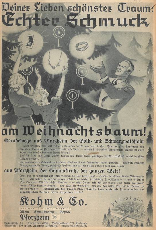 Abbildung: Historischer Katalog von Kohm & Co, 1930er Jahre