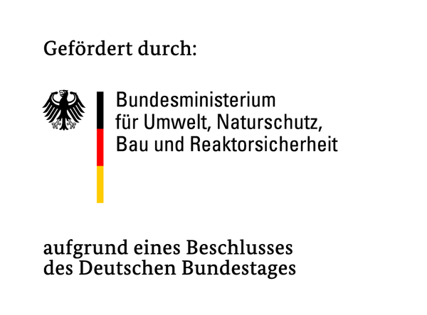 Logo: Bundesministerium für Umwelt, Naturschutz, Bau und Reaktorsicherheit (BMUB)