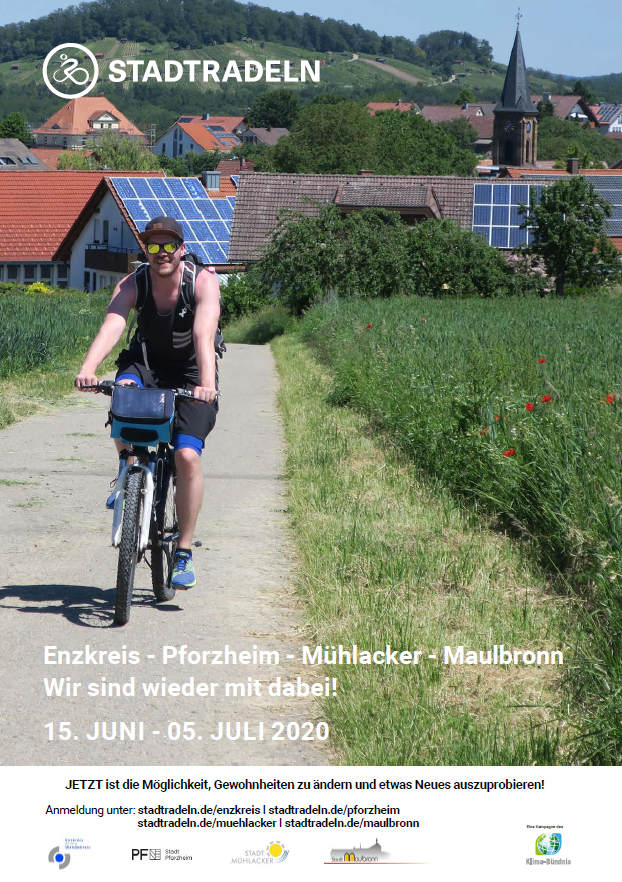 Plakat STADTRADELN